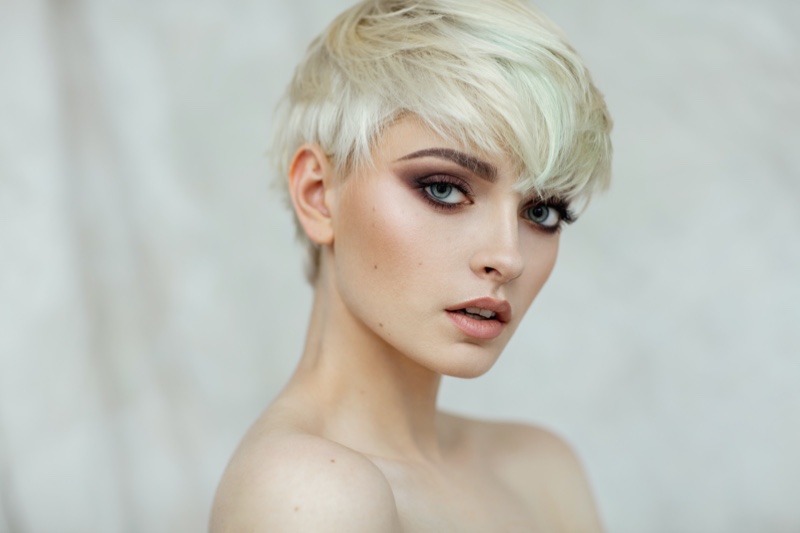 Platinum Blonde Pixie 