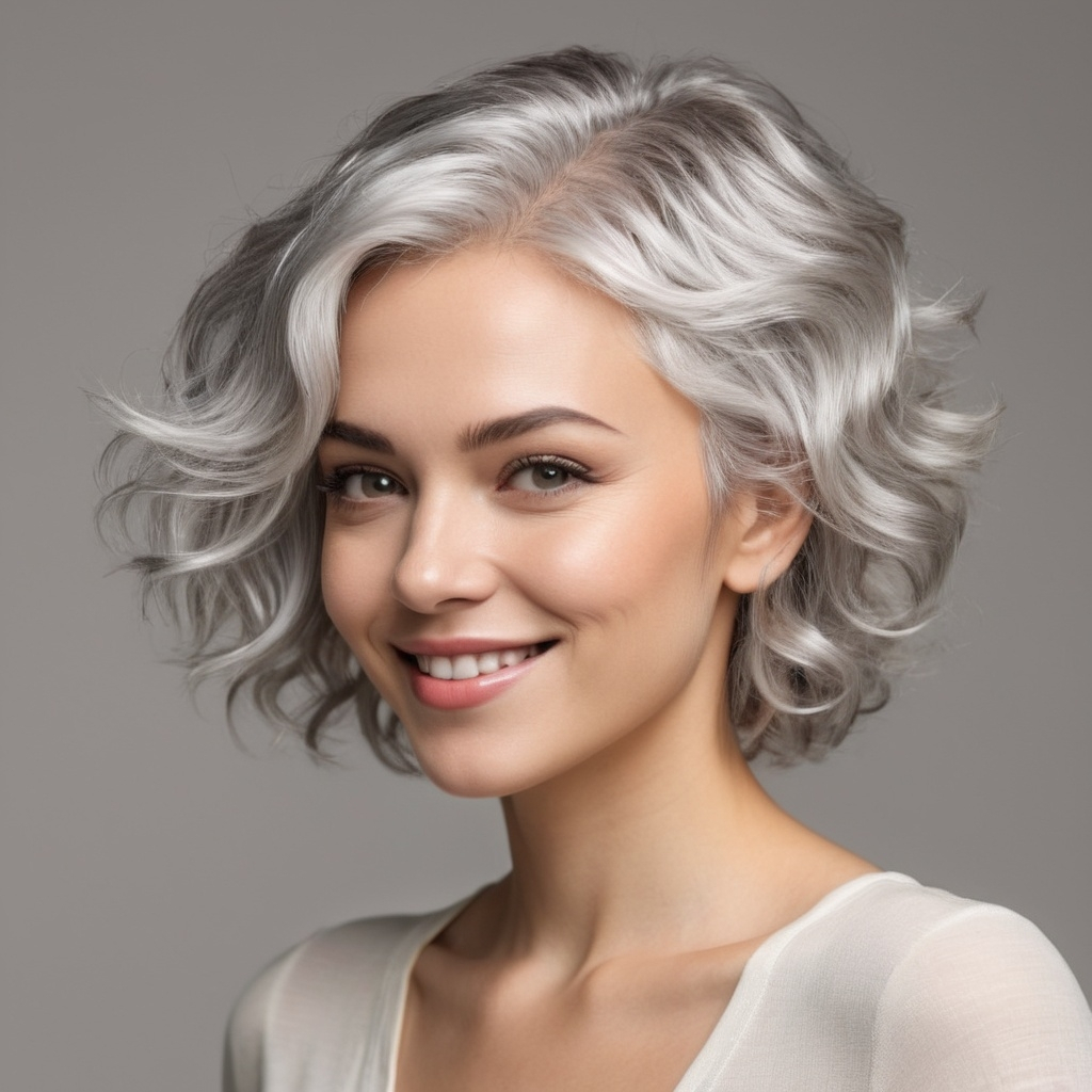 stunning silver hair color ideas