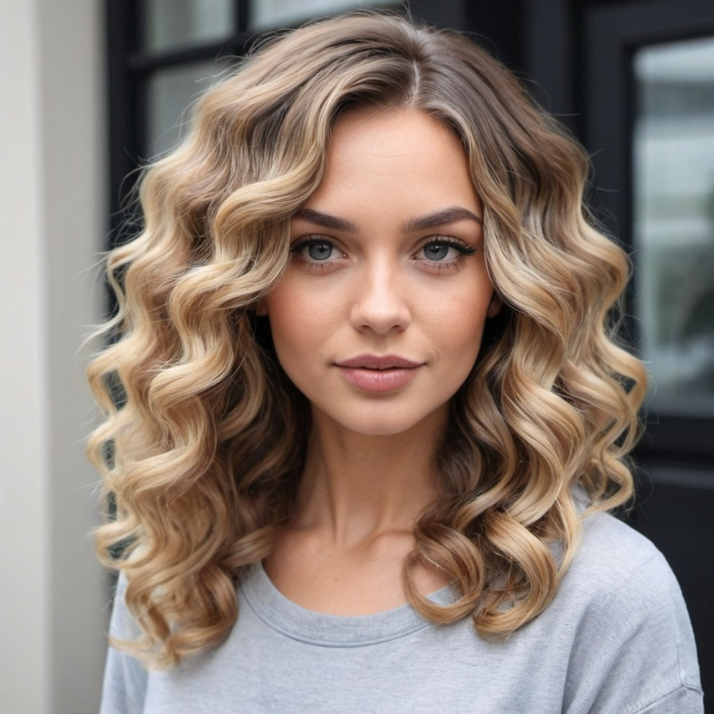 Effortless Waves and Curls Easy Little Girl Hairstyles