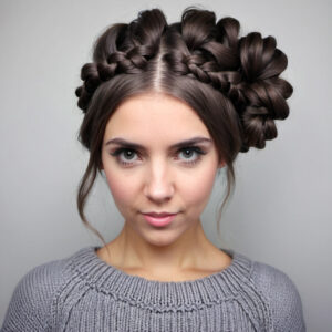 Cozy Knit Updo