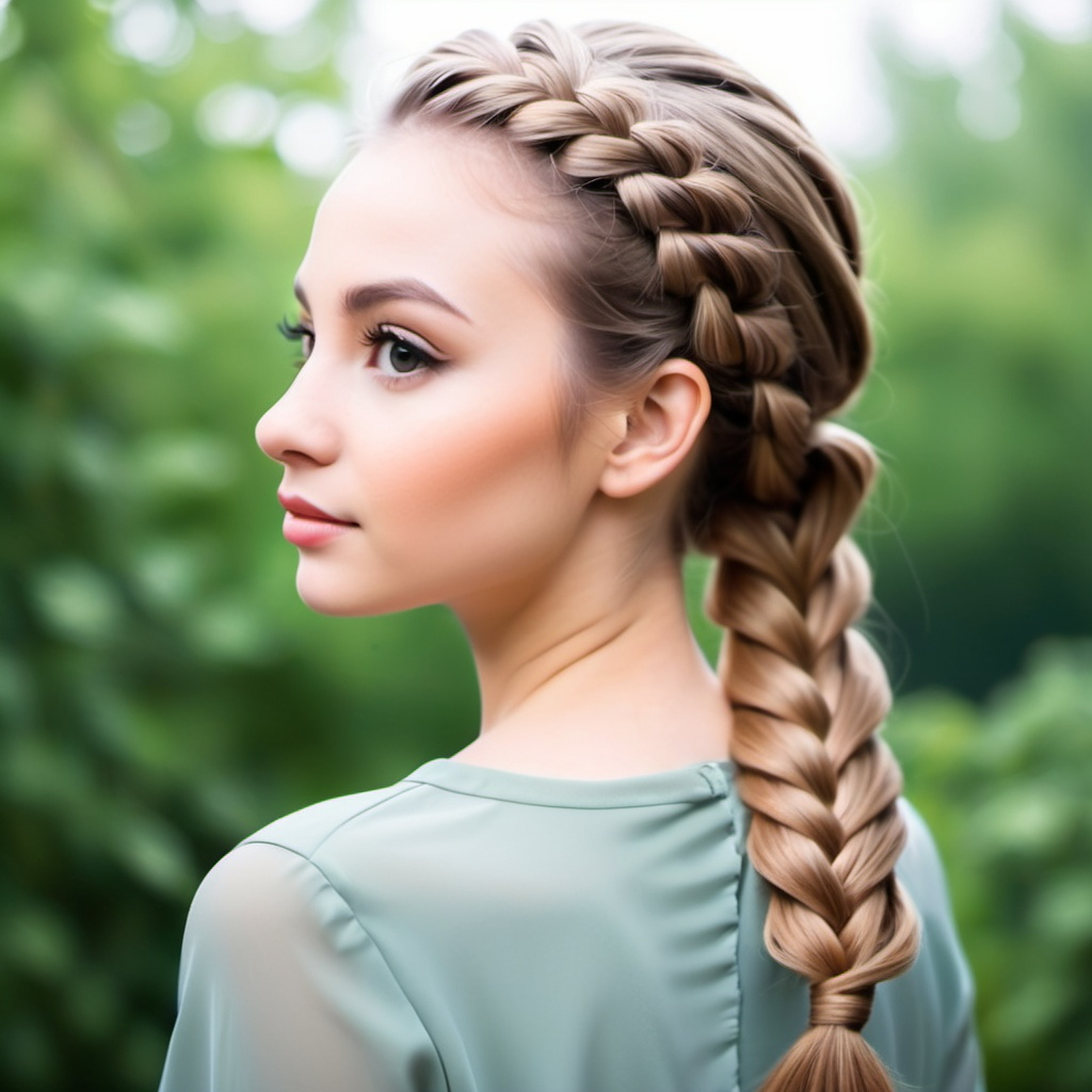 Fishtail Braid Hairstyle