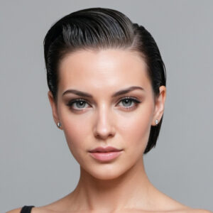 Slicked Back Ponytail Hairstyle