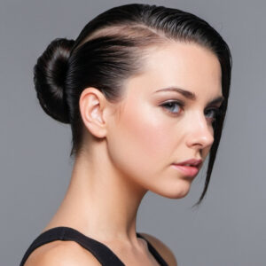 Slicked Back Ponytail Hairstyle