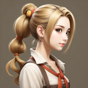 Harvest Moon Low Pony Tail