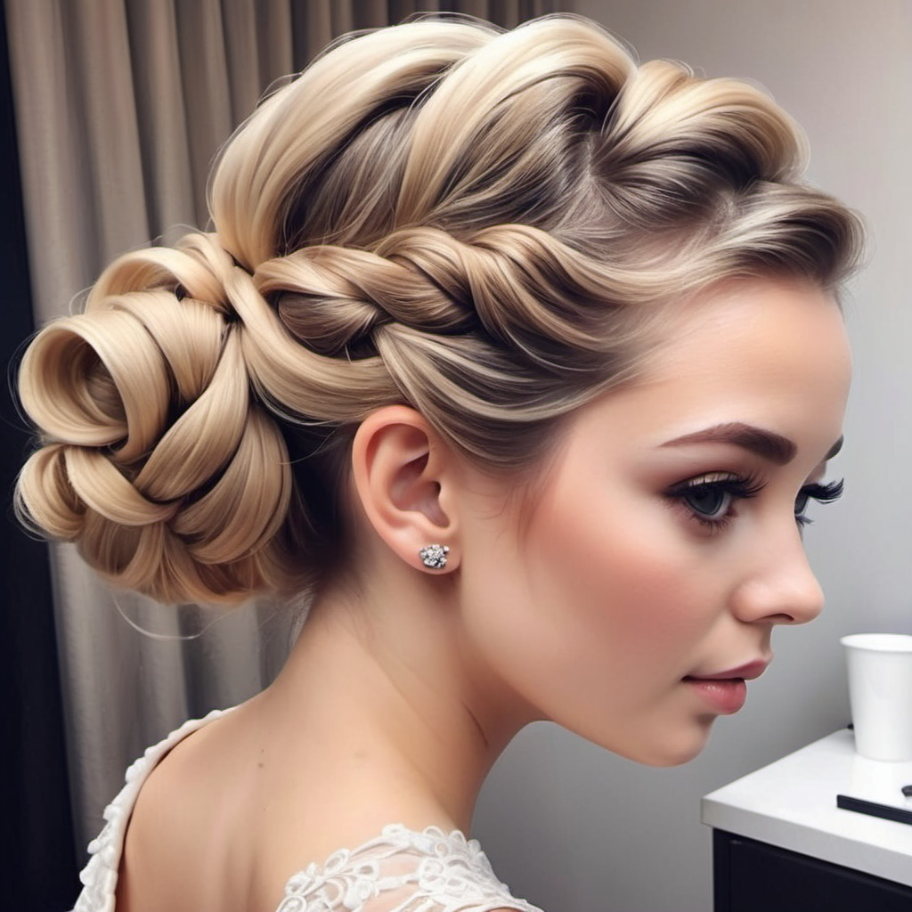 Elegant Updo Hairstyle