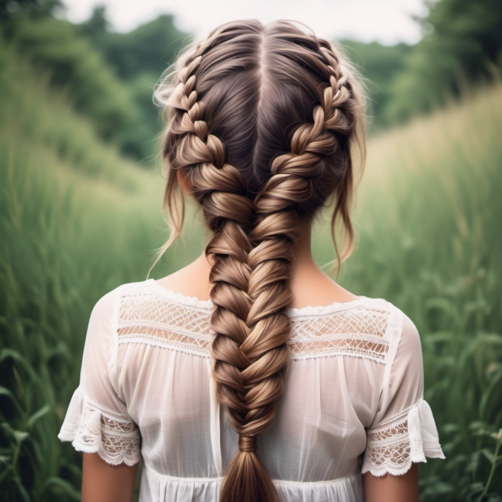 Boho Chic Fishtail Braid