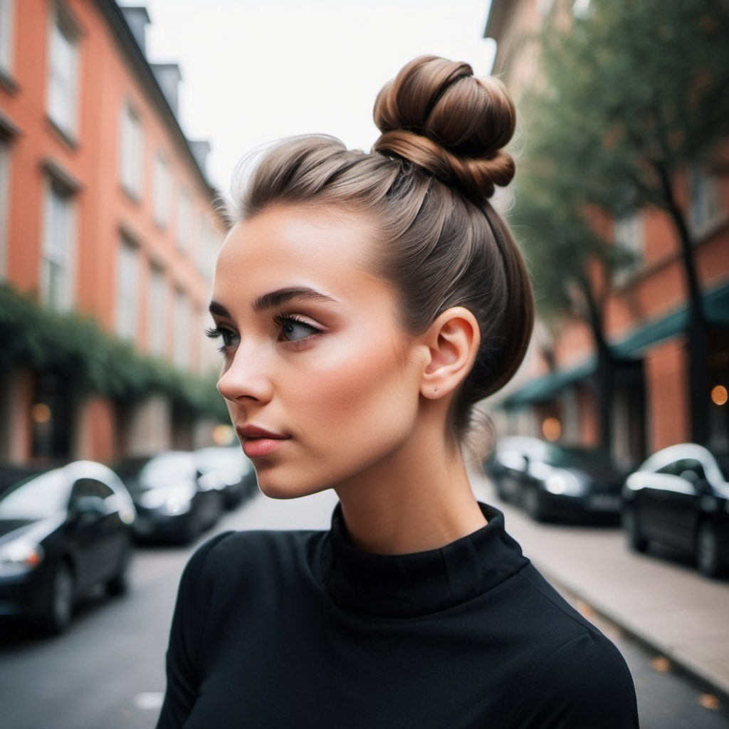 Sophisticated High Bun