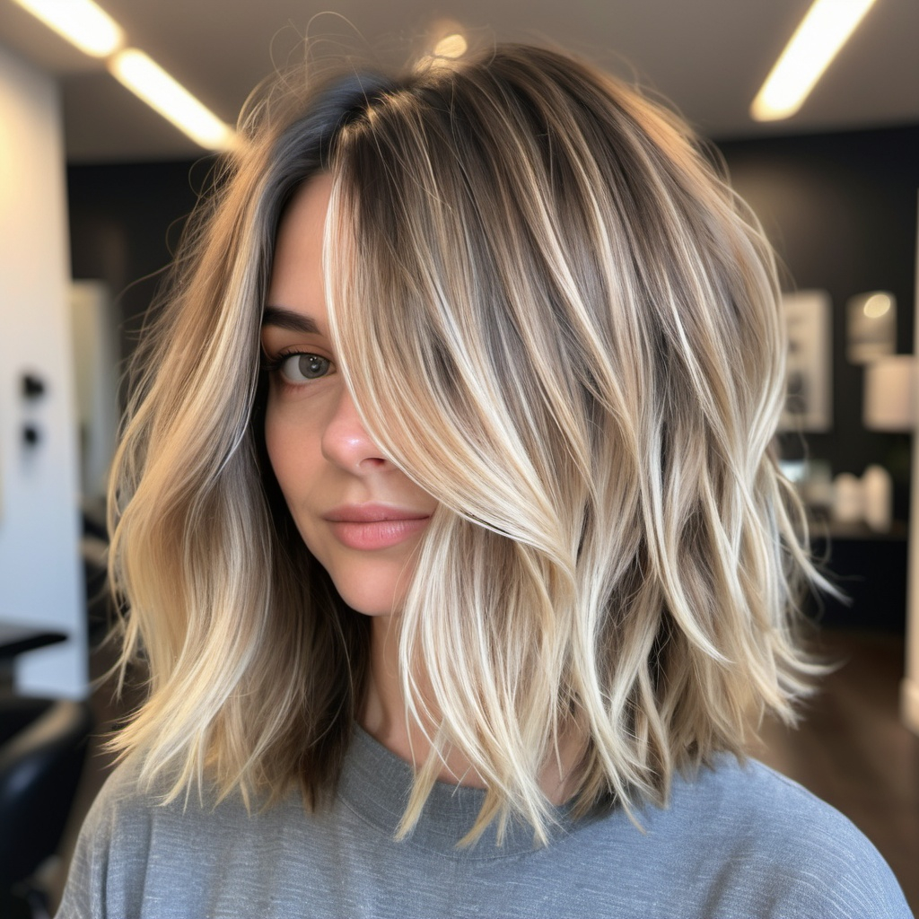 Textured Layers Lob Style