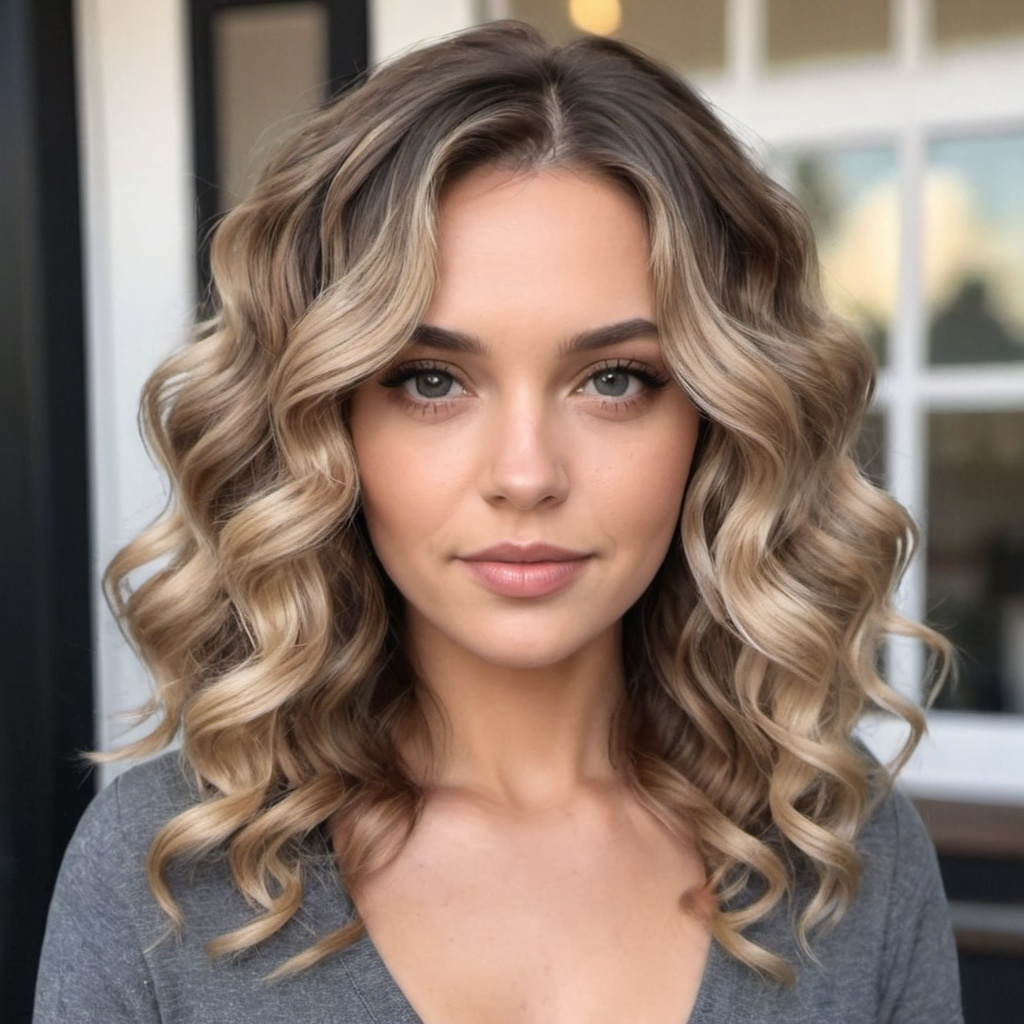 Effortless Waves and Curls Easy Little Girl Hairstyles