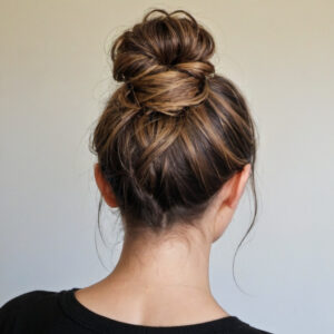 Casual Messy Bun