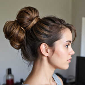 Casual Messy Bun