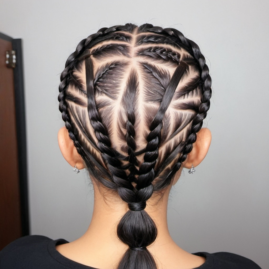 Spider Web Braids