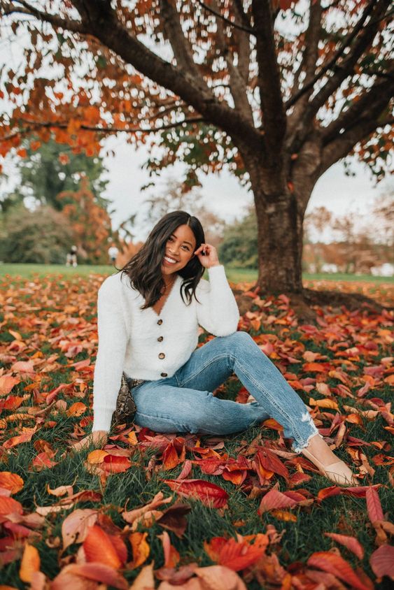 Cozy Cardigan and Jeans Outfit