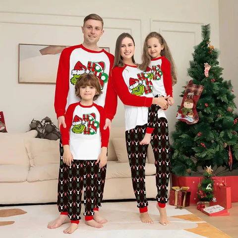 The Grinch Matching Pajama Sets